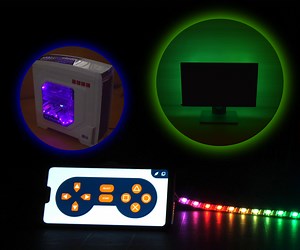Control the RGB LED Lights Using Your Smartphone