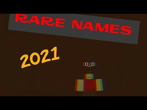 ROBLOX | How to snipe rare names | 2021