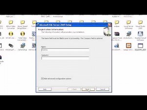 How to install Microsoft SQL Server 2005 Express Edition(2011)