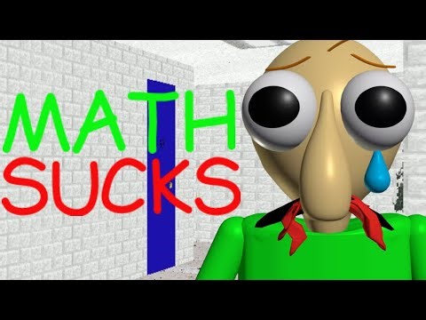 Baldi's Basics but I hate math