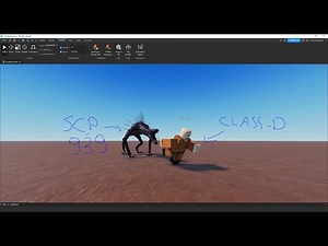 ROBLOX Free Model | SCP-939 [Roblox Studio tutorial]