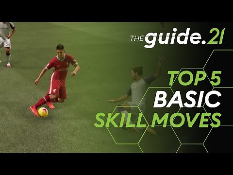 THE BEST SKILL MOVES IN FIFA 21 EXPLAINED! Top 5 Basic Skill Moves | Ball roll, Stepover, Fake shot