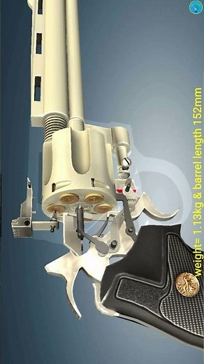 colt python revolver// how it works.