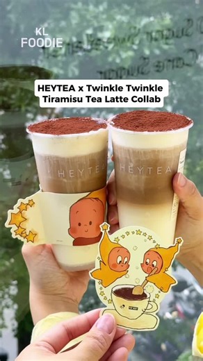 ✨✨ Twinkle Twinkle, sip time! ✨✨ HEYTEA teams up with POP MART for a super cute collab — the Twinkle Twinkle Tiramisu Tea Latte ☕️ Creamy, dessert-like tiramisu vibes with smooth tea notes in every sip. Cute cup, cozy flavours, total treat for both your taste buds and your camera 📸 Limited-time only — don’t miss this one #HeyteaTwinkleTwinkle #HeyteaTiramisu #HEYTEAxPOPMART #TwinkleTwinkleForHoliday