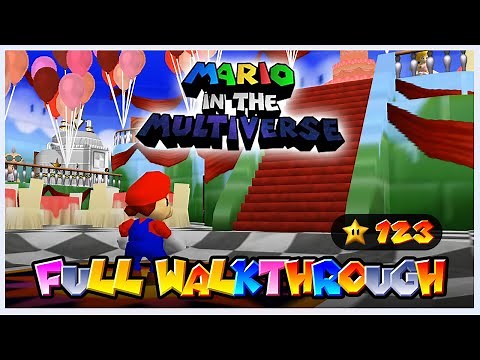 100% Walkthrough - Mario in the Multiverse (Full Longplay).