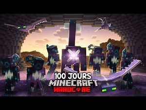 100 Jours Hardcore sur le Meilleur Modpack de Minecraft (Film)