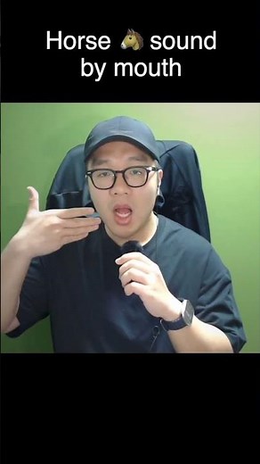 horse sound by mouth tutorial