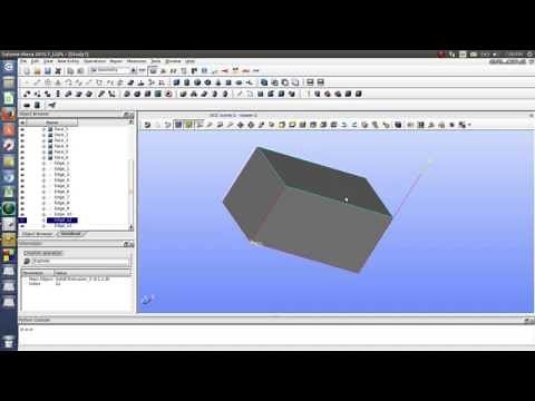 Lesson 1 - Basic of Salome Platform. Extrusion