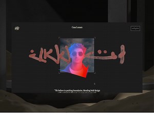 WebGL Cube - Awwwards