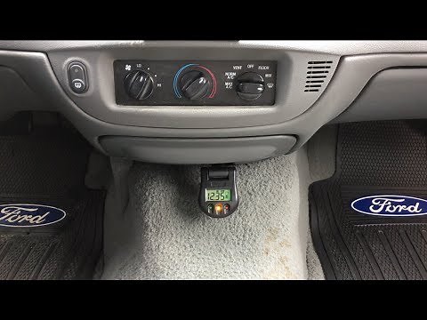 Crown Victoria - "Fix" Stuck HVAC Controls