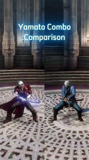 Dante vs Vergil [ Yamato ] Combo Comparison | Devil May Cry 4