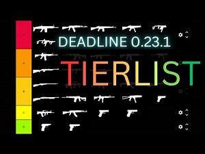 DEADLINE TIERLIST updated for 0.23.1 [Roblox]
