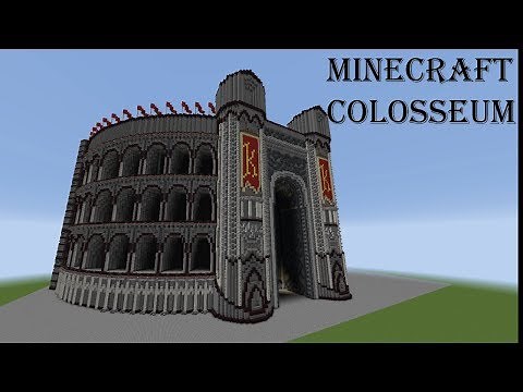 💥 MINECRAFT: Epic Gladiator Arena (The Colosseum)