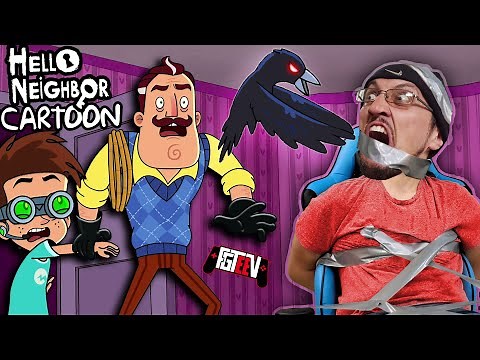 HELLO NEIGHBOR the CARTOON?!?! + FGTeeV Easter Secret Neighbor Bonus Round