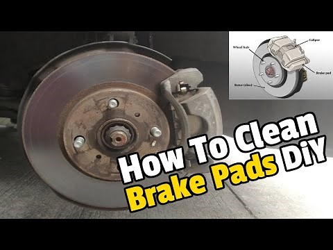 How to Clean Brake Pads | DiY Tutorial Car Brake Pads Cleaning