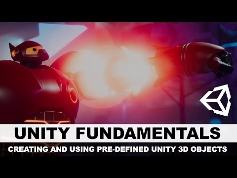 Unity3d Editor Tutorial - How to create 3D Objects with Unity3d ?