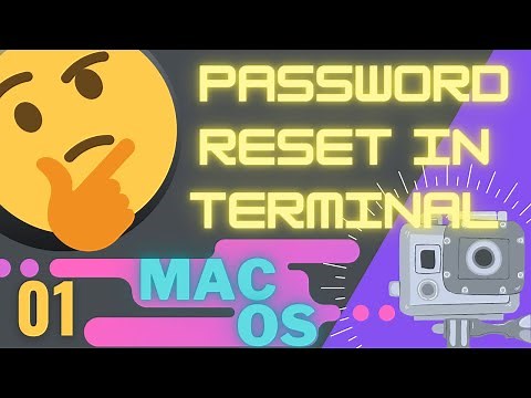 How to reset the password on a Mac with Terminal - Intel MacBook 