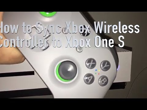 How to Sync Xbox One Wireless Controller to Xbox One S