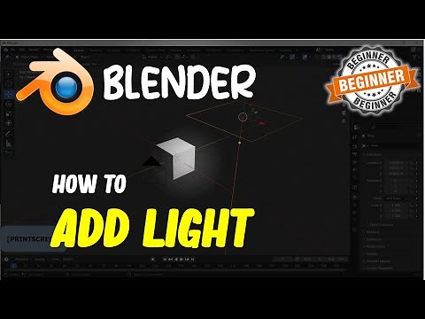 Blender How To Add Light