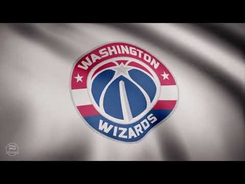 Washington Wizards Big Flag Waving in 4K | 1-Hour Pre-Game Ambience