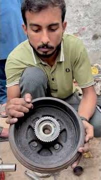 How to solve wheel bubbling problem and bearing bad noise problem #automobile #automotive #mechanic✅