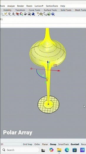 Rhino & Grasshopper Tutorial for Beginners | Parametric Design Basics #grasshopper #rhino