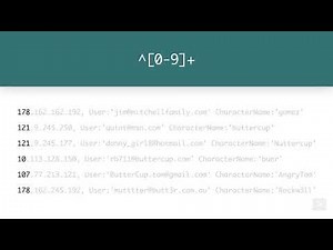 Introduction to RegEx