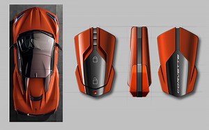 C8 Corvette Key Fob Redesigned to Resemble America’s Mid-Engine Sports Car
