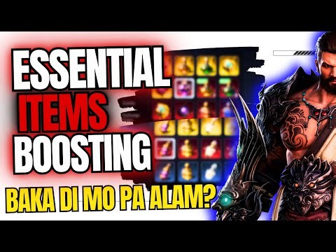 MIR4 ESSENTIAL BOOSTING ITEMS You MUST Use! Baka Di Mo Pa Alam!