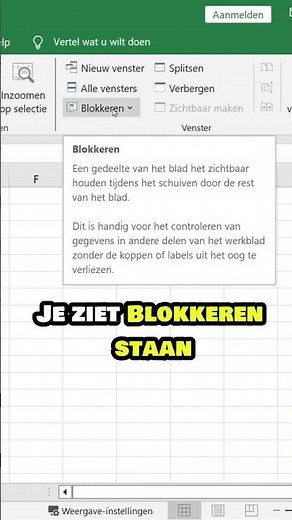 Hoe Rijen en Kolommen Blokkeren in Excel: Simpele Uitleg voor Beginners