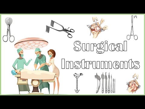 Basic Surgical Instruments With Their Names & Uses [Part 01]