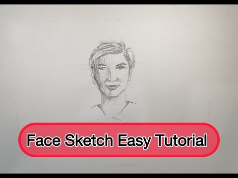 Easy Face Sketch Tutorial for Beginners