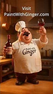 Chef Singing About Painting With Magenta a Gingerism Art Tip in Song