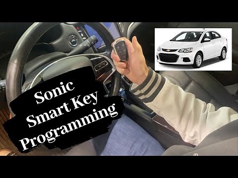 How to Program a Chevrolet Sonic Smart Key Remote Fob 2018 - 2020