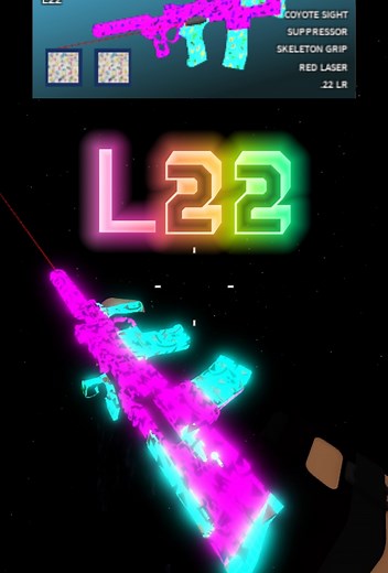 L22 Gun in Phantom Forces - Roblox Gameplay