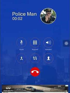 Fake police call