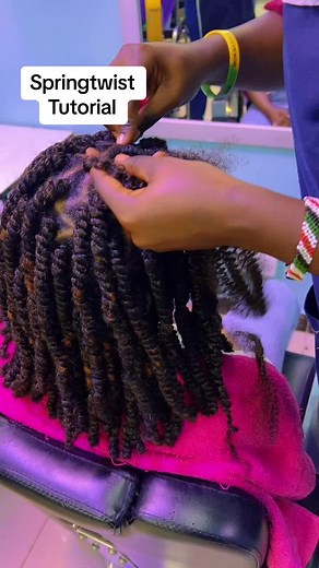 Spring Twist Hairstyle Tutorial