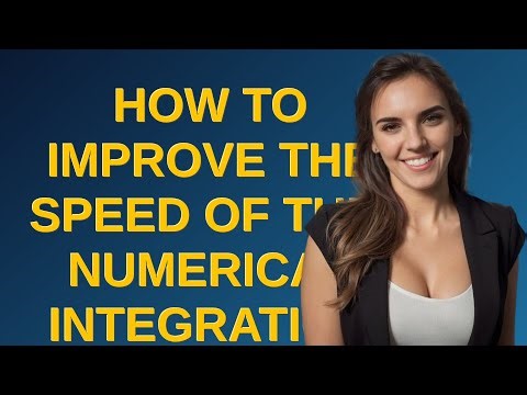 Mathematica: How to improve the speed of this numerical integration which includes calculations o...