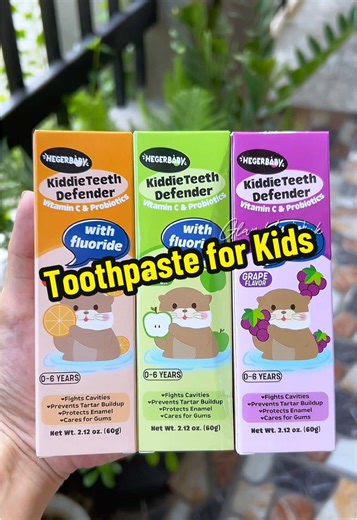 Toothpaste for Kids: Healthy Teeth and Gums