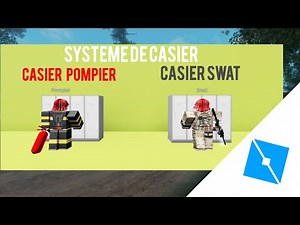 Comment faire un système de casier sur Roblox Studio | tuto fr