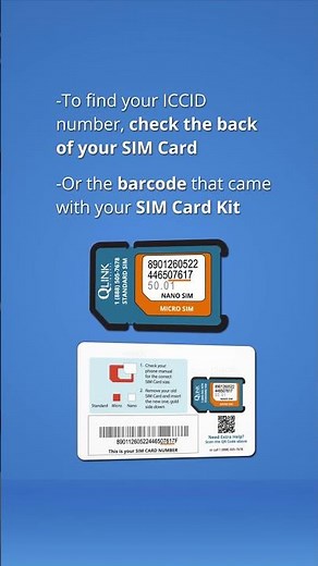 How to Find your ICCID | Q Link Wireless
