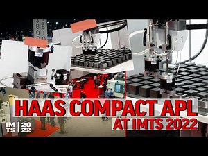 The New Haas Compact Automatic Parts Loader at IMTS 2022 - Haas Automation, Inc.