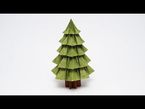 ORIGAMI CHRISTMAS TREE v2 (Jo Nakashima)