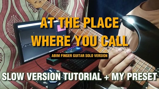 Learn to Play the Guitar with Abim Finger's Solo Tutorial