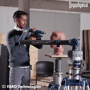 1.7M views · 17K reactions | These laser scanners allow designers, workers and forensic experts to easily handle challenging and tedious measuring tasks. Developed by industry-leading company FARO Technologies, the FaroArm measurement scanners provide designers, workers and forensic professionals with portable measurement solutions that allow them to quickly capture accurate 3D data of target objects without having to write down measurements by hand. | GIGadgets | Facebook