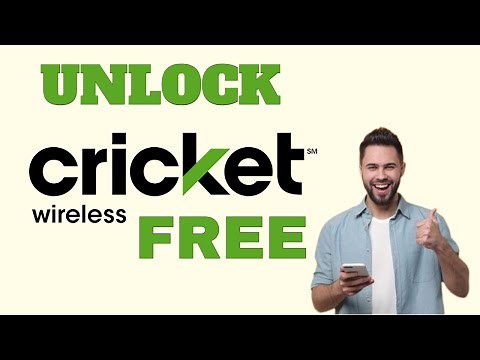 How to SIM network unlock Cricket Wireless phones