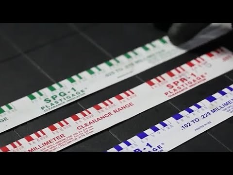 How to correctly use Plastigage?