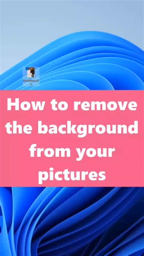 Remove Background from Pictures with Paint 3D on Windows