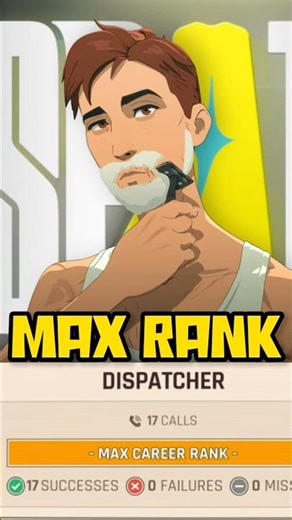 What Happens When You REACH Max Career Rank In Dispatch? | Dispatch Max Rank #dispatchgame #shorts