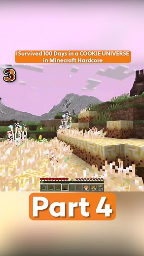Surviving 100 Days in a Cookie Universe in Minecraft